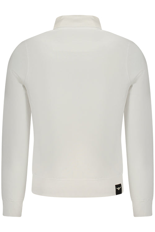 ACCADEMIA MILITARE FELPA CON ZIP UOMO BIANCO