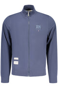 ACCADEMIA MILITARE FELPA CON ZIP UOMO BLU
