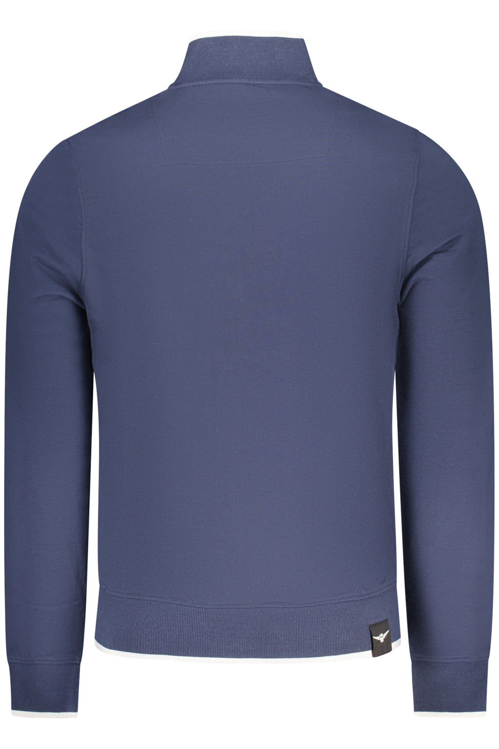 ACCADEMIA MILITARE FELPA CON ZIP UOMO BLU