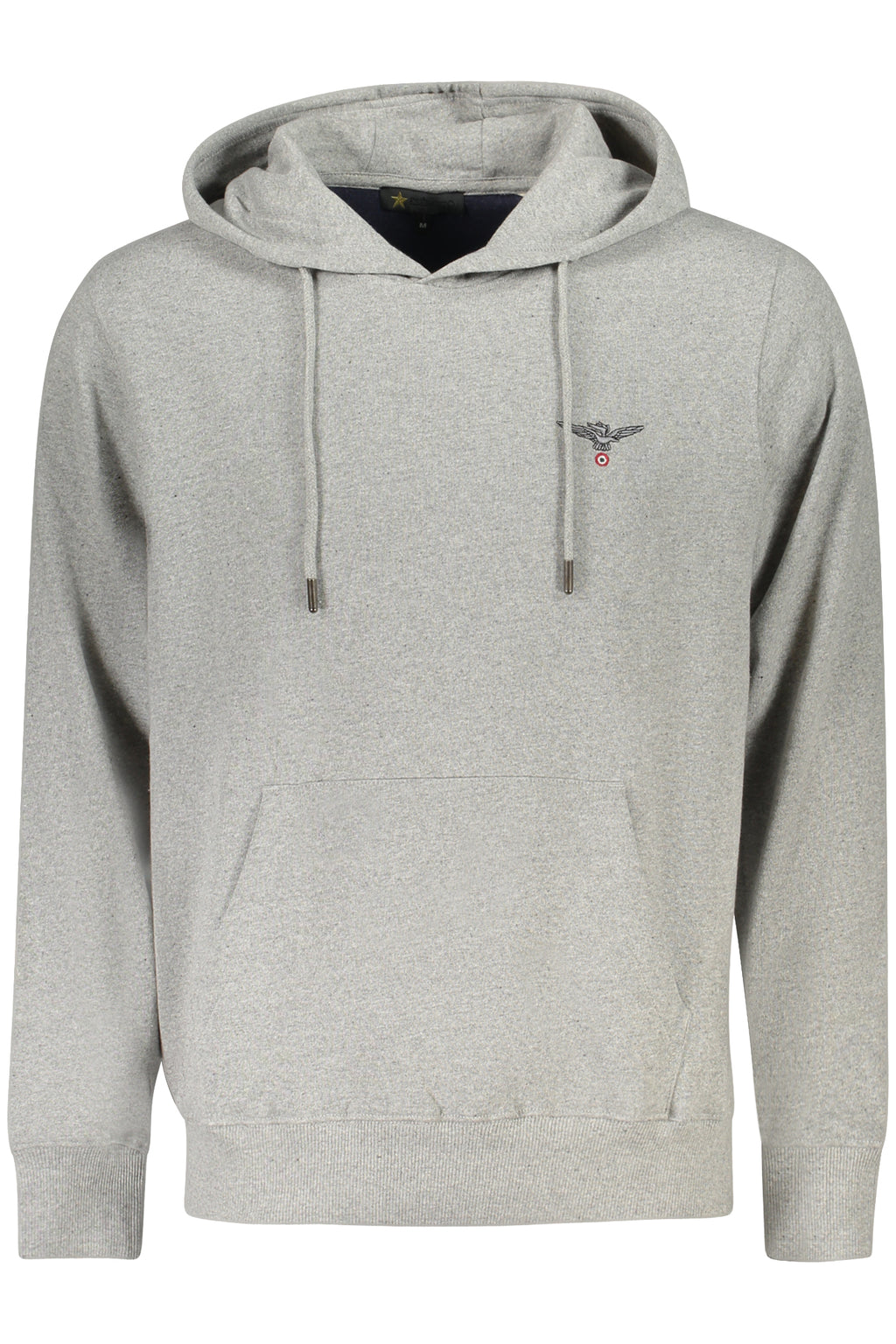 ACCADEMIA MILITARE FELPA CON ZIP UOMO GRIGIO