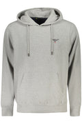 ACCADEMIA MILITARE FELPA CON ZIP UOMO GRIGIO