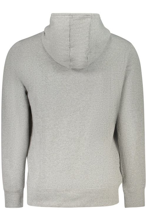 ACCADEMIA MILITARE FELPA CON ZIP UOMO GRIGIO