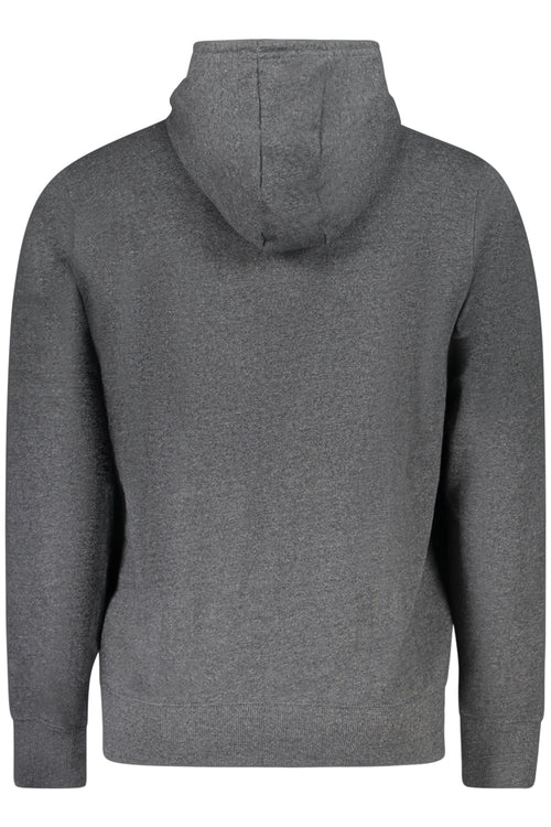 ACCADEMIA MILITARE FELPA CON ZIP UOMO GRIGIO