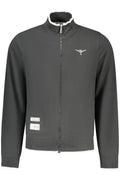 ACCADEMIA MILITARE FELPA CON ZIP UOMO NERO