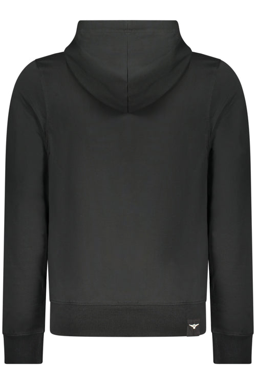 ACCADEMIA MILITARE FELPA CON ZIP UOMO NERO