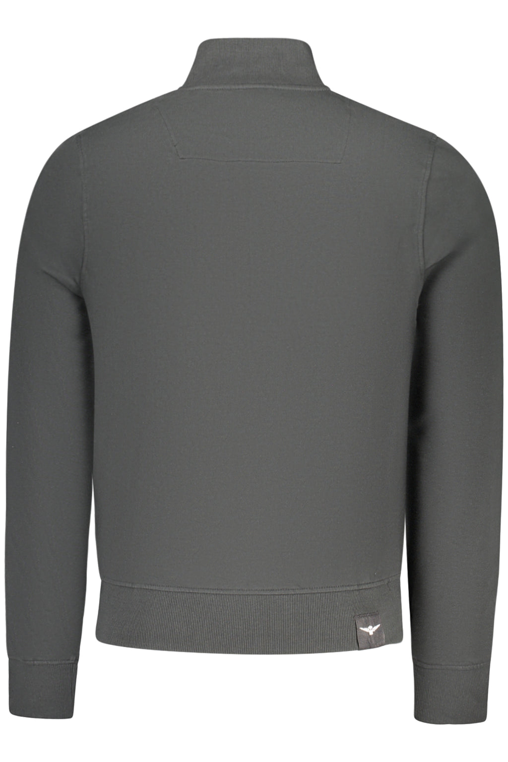 ACCADEMIA MILITARE FELPA CON ZIP UOMO NERO