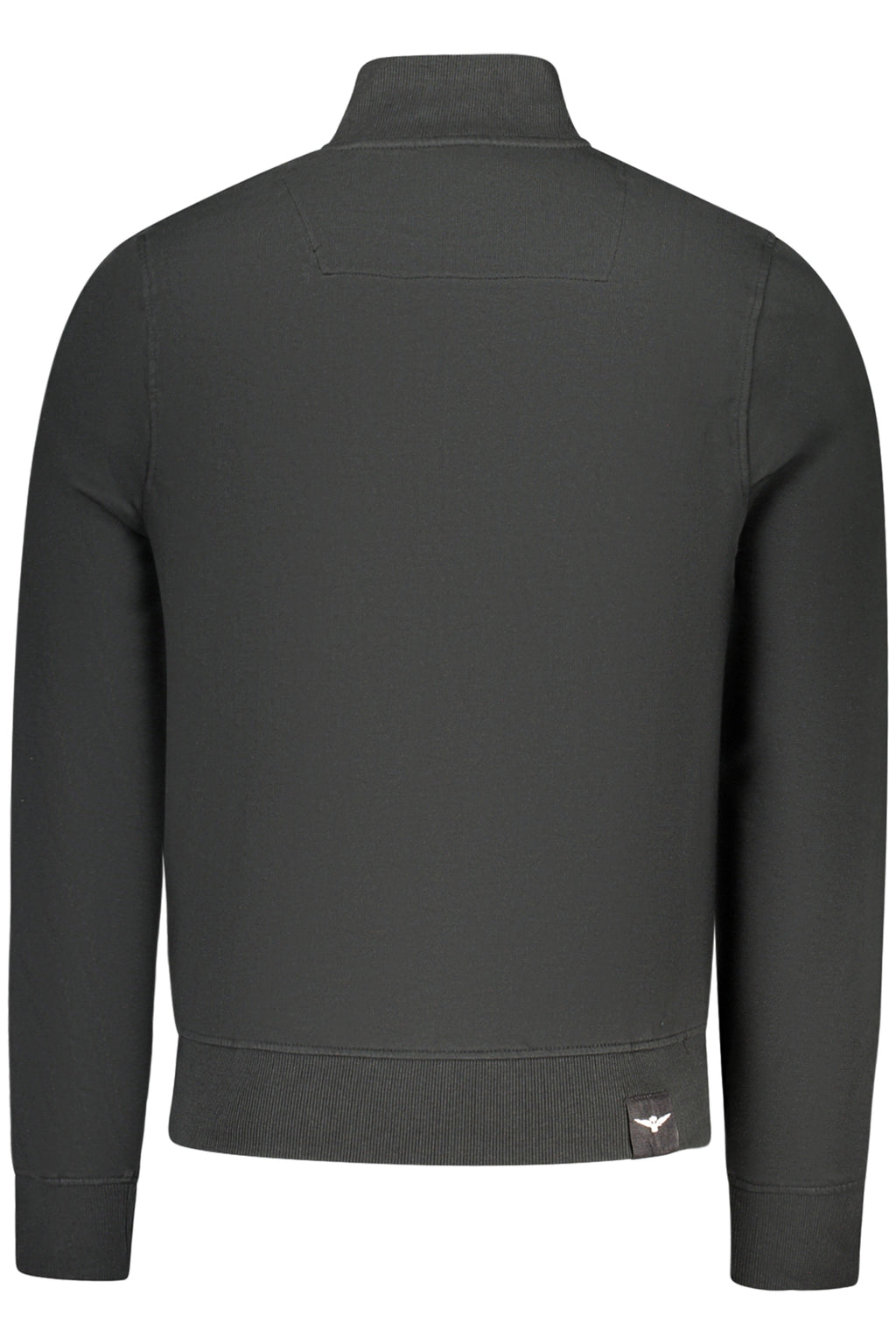 ACCADEMIA MILITARE FELPA CON ZIP UOMO NERO