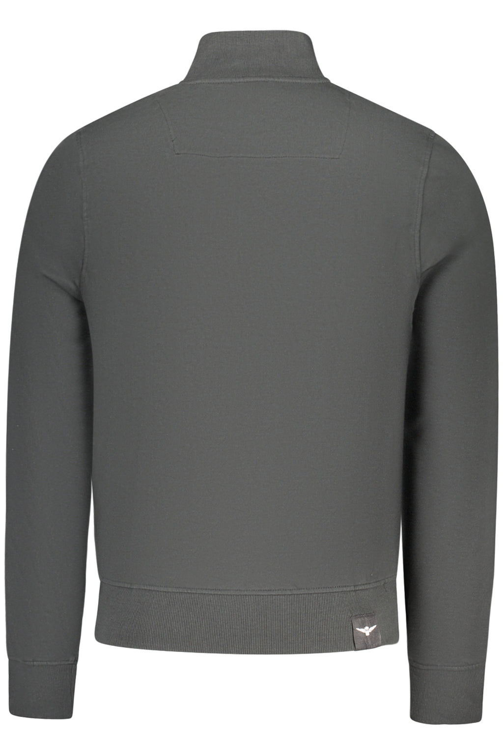 ACCADEMIA MILITARE FELPA CON ZIP UOMO NERO
