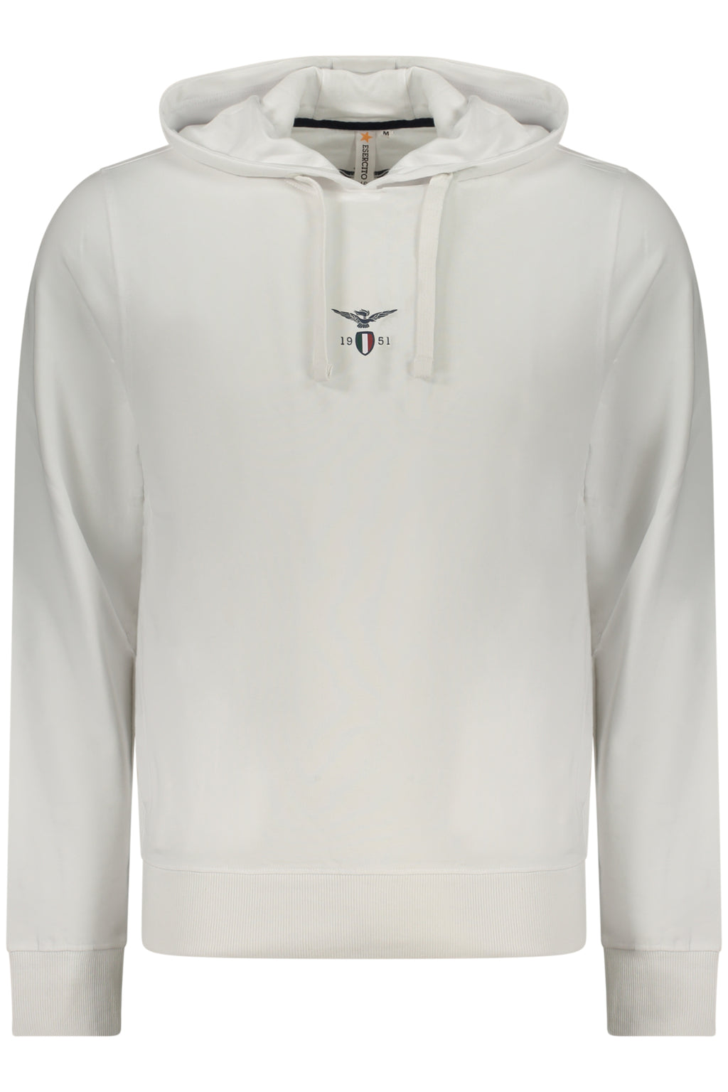 ACCADEMIA MILITARE FELPA SENZA ZIP UOMO BIANCO
