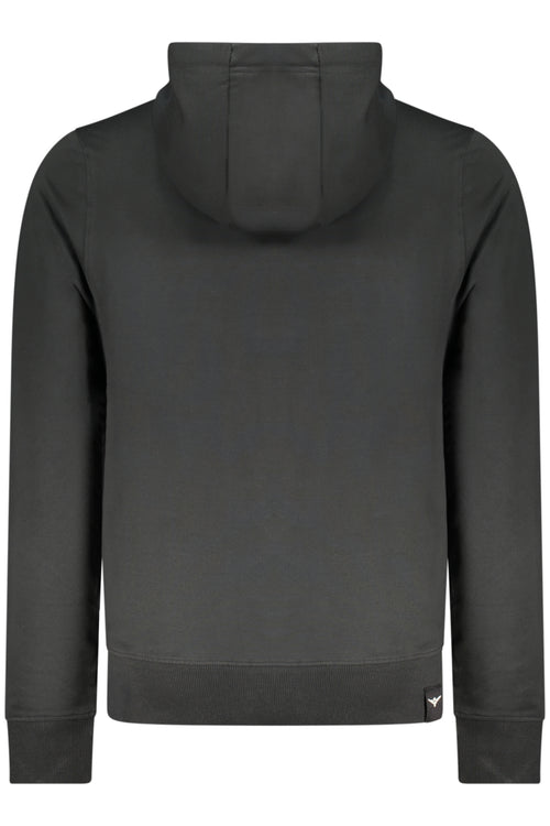 ACCADEMIA MILITARE FELPA SENZA ZIP UOMO NERO