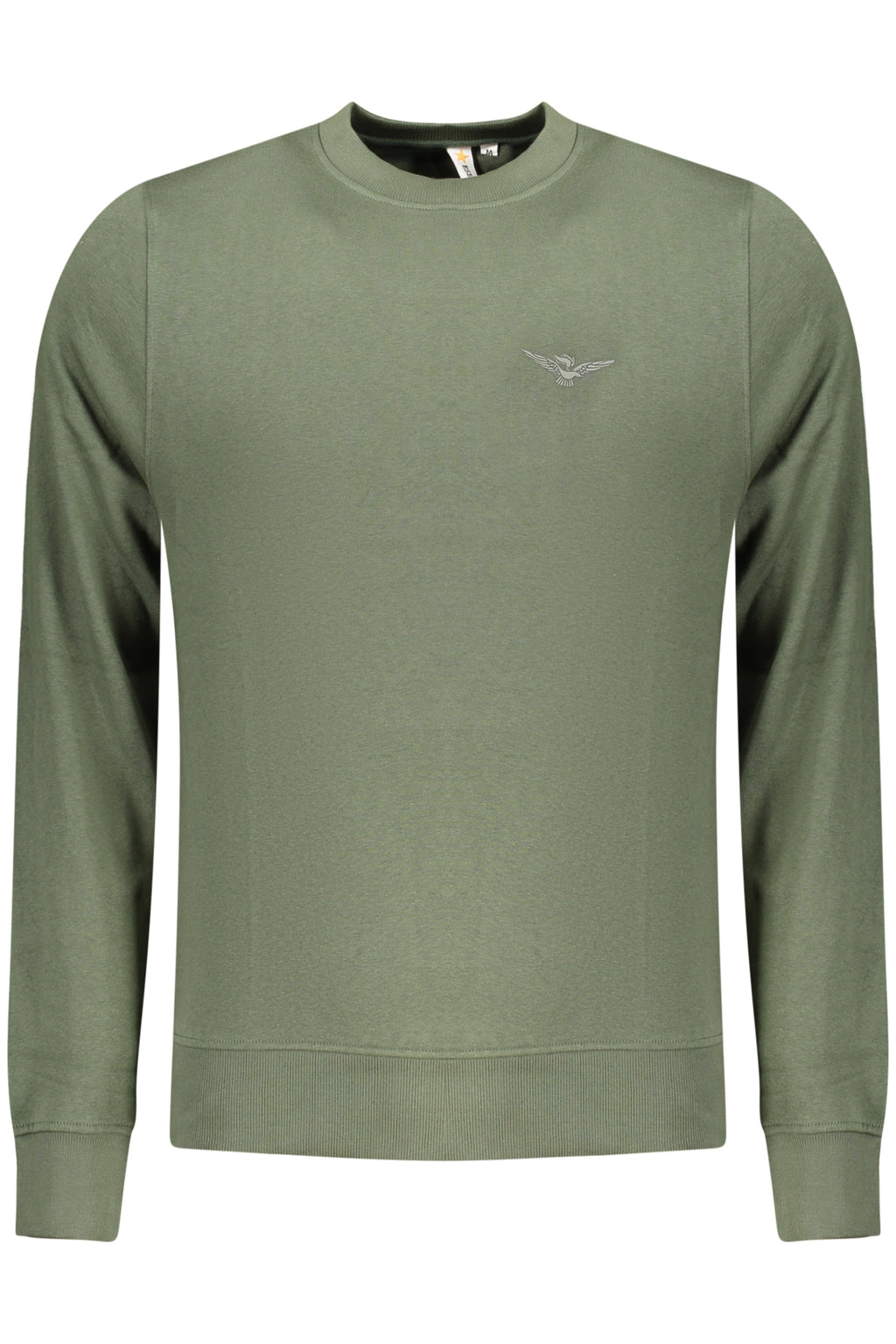 ACCADEMIA MILITARE FELPA SENZA ZIP UOMO VERDE