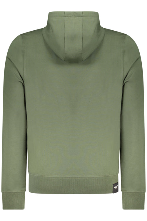 ACCADEMIA MILITARE FELPA SENZA ZIP UOMO VERDE