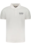 ACCADEMIA MILITARE POLO MANICHE CORTE UOMO BIANCO