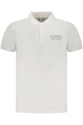 ACCADEMIA MILITARE POLO MANICHE CORTE UOMO BIANCO