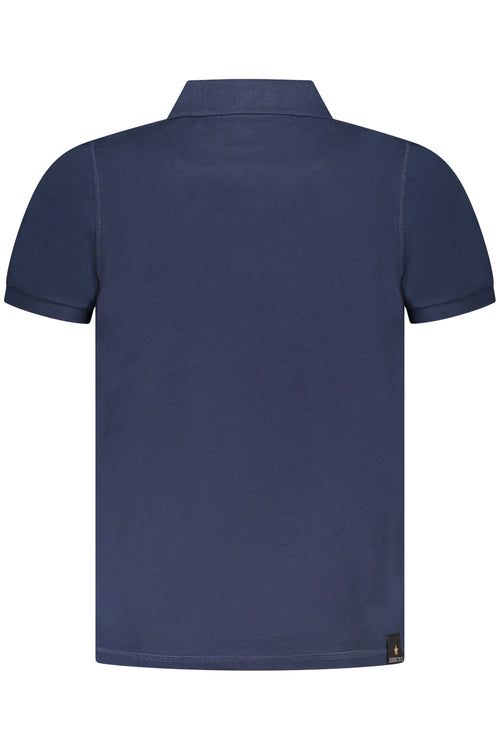 ACCADEMIA MILITARE POLO MANICHE CORTE UOMO BLU