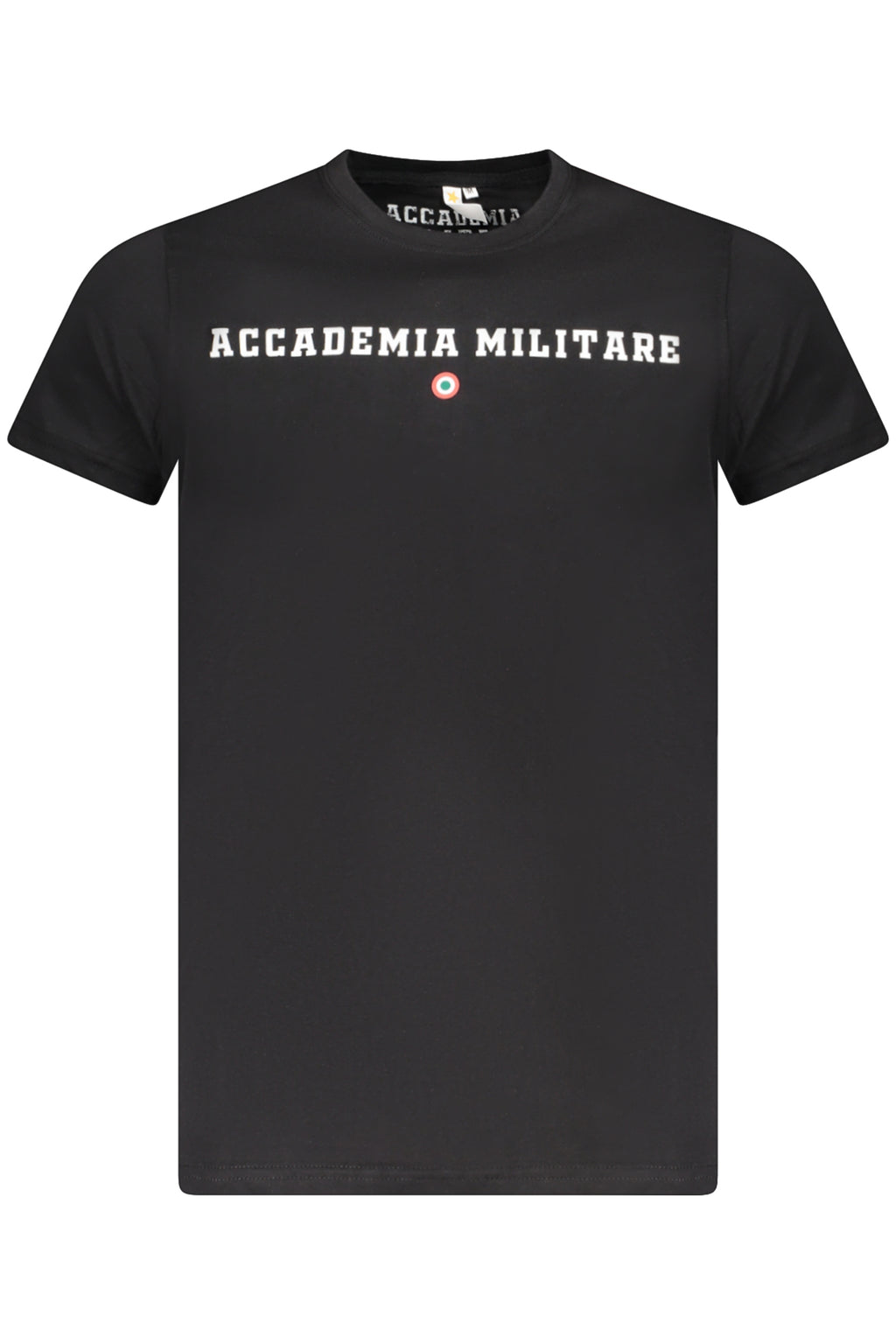 ACCADEMIA MILITARE T-SHIRT MANICHE CORTE UOMO NERO