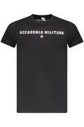 ACCADEMIA MILITARE T-SHIRT MANICHE CORTE UOMO NERO