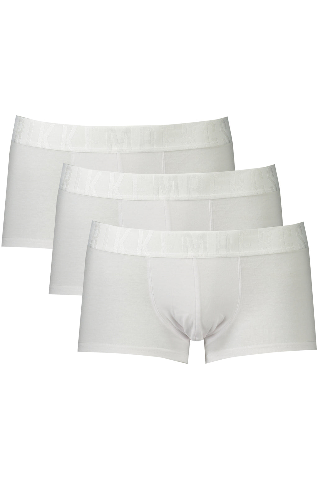 BIKKEMBERGS BOXER UOMO BIANCO