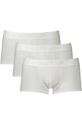 BIKKEMBERGS BOXER UOMO BIANCO