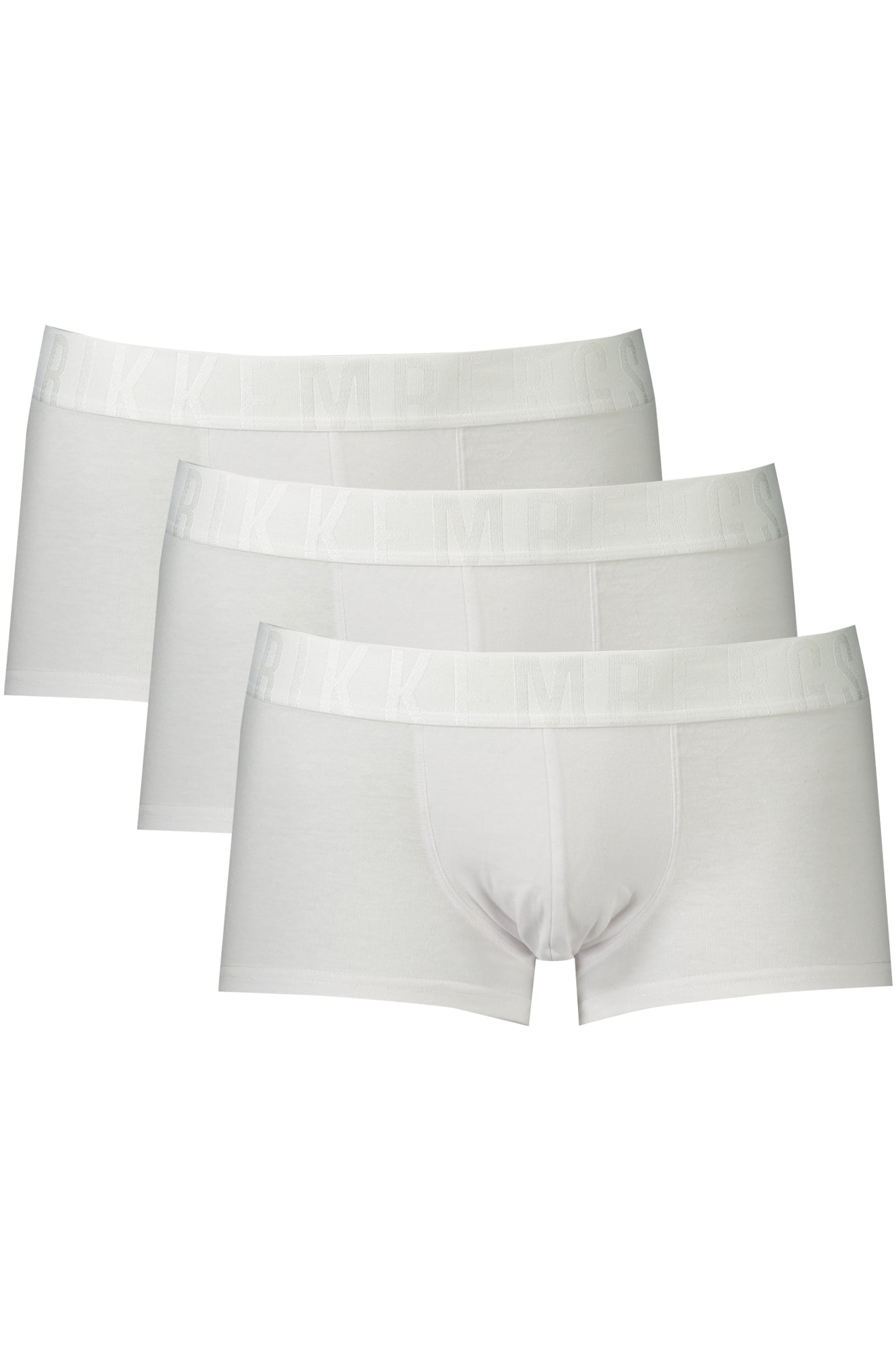 BIKKEMBERGS BOXER UOMO BIANCO