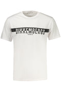 BIKKEMBERGS T-SHIRT MANICHE CORTE UOMO BIANCO