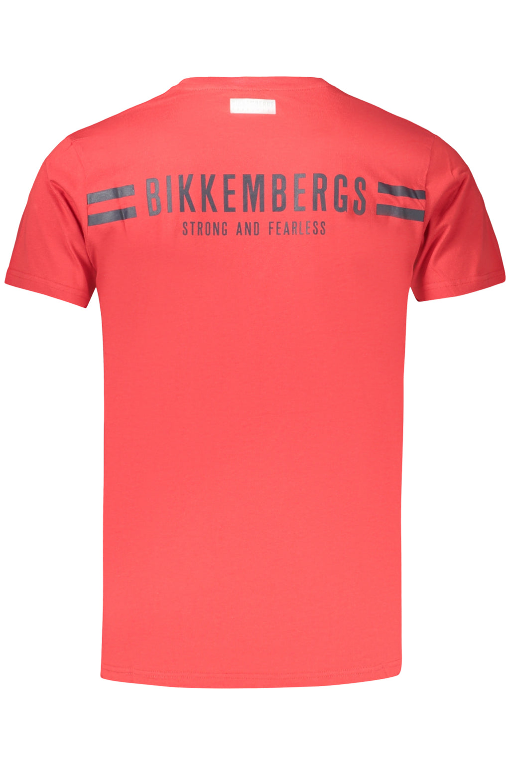 BIKKEMBERGS T-SHIRT MANICHE CORTE UOMO ROSSO