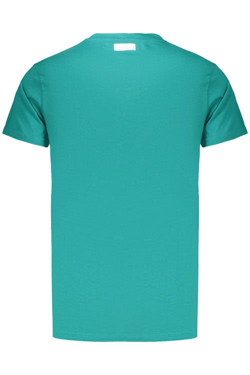 BIKKEMBERGS T-SHIRT MANICHE CORTE UOMO VERDE