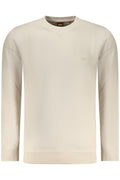 BOSS FELPA SENZA ZIP UOMO BEIGE