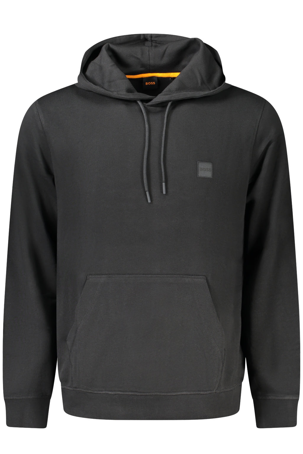 BOSS FELPA SENZA ZIP UOMO NERO