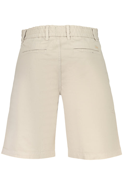 BOSS PANTALONE BERMUDA UOMO BEIGE