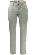 BOSS PANTALONE UOMO VERDE