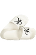 CALVIN KLEIN CALZATURA CIABATTA UOMO BIANCO