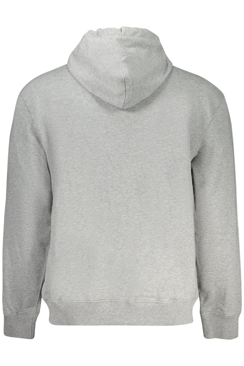 CALVIN KLEIN FELPA CON ZIP UOMO GRIGIO
