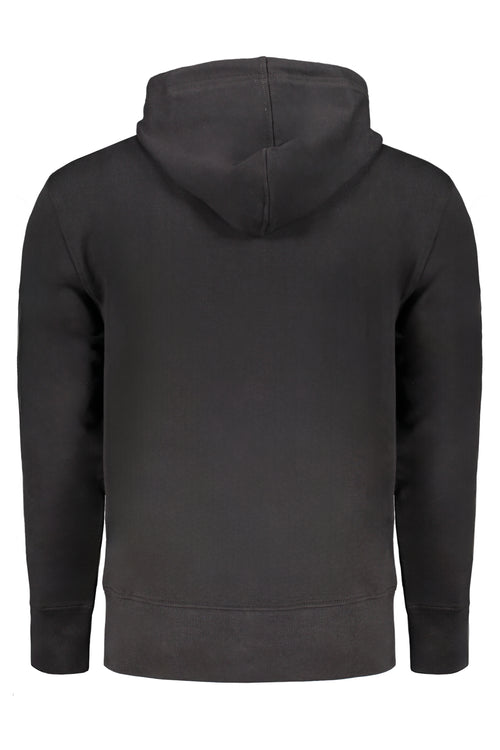 CALVIN KLEIN FELPA CON ZIP UOMO NERO