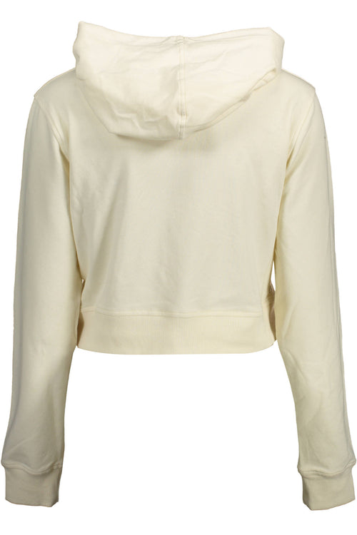 CALVIN KLEIN FELPA SENZA ZIP DONNA BIANCO