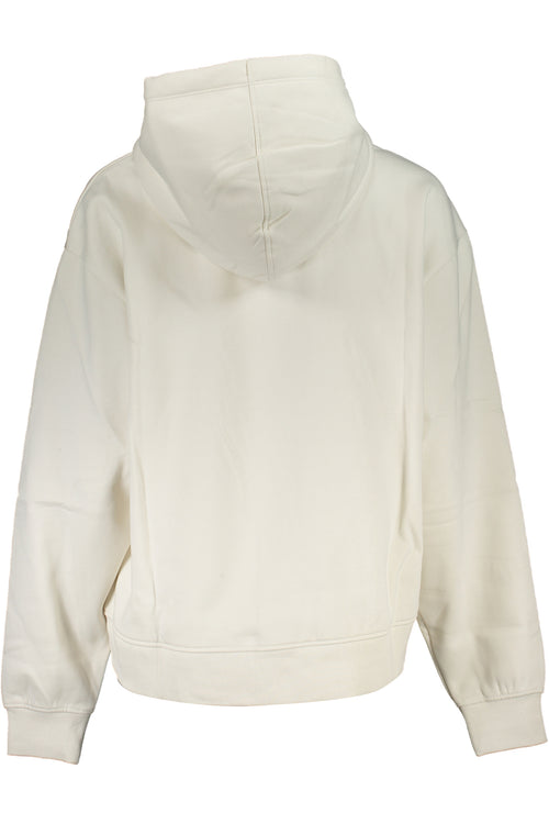 CALVIN KLEIN FELPA SENZA ZIP DONNA BIANCO