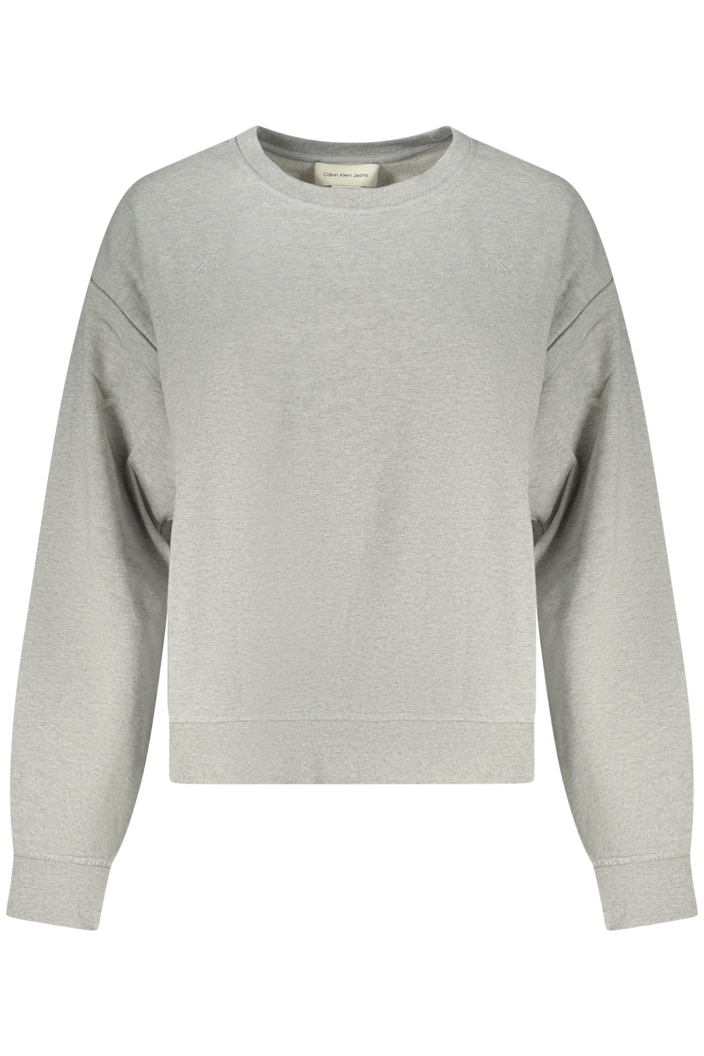 CALVIN KLEIN FELPA SENZA ZIP DONNA GRIGIO