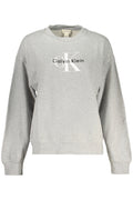 CALVIN KLEIN FELPA SENZA ZIP DONNA GRIGIO