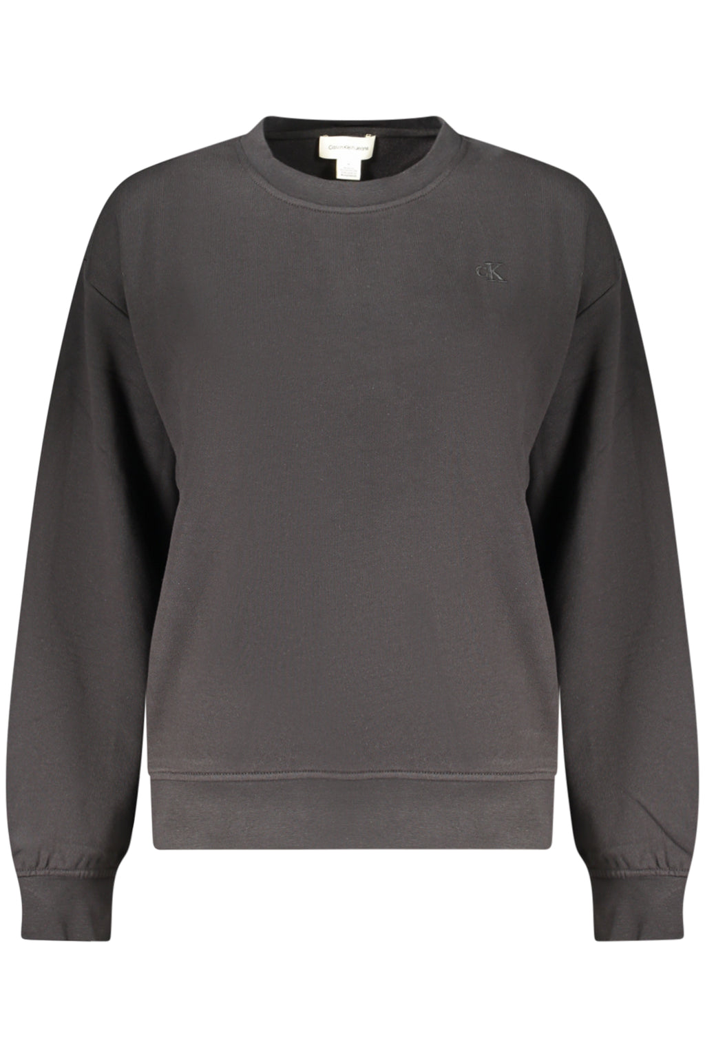 CALVIN KLEIN FELPA SENZA ZIP DONNA NERO