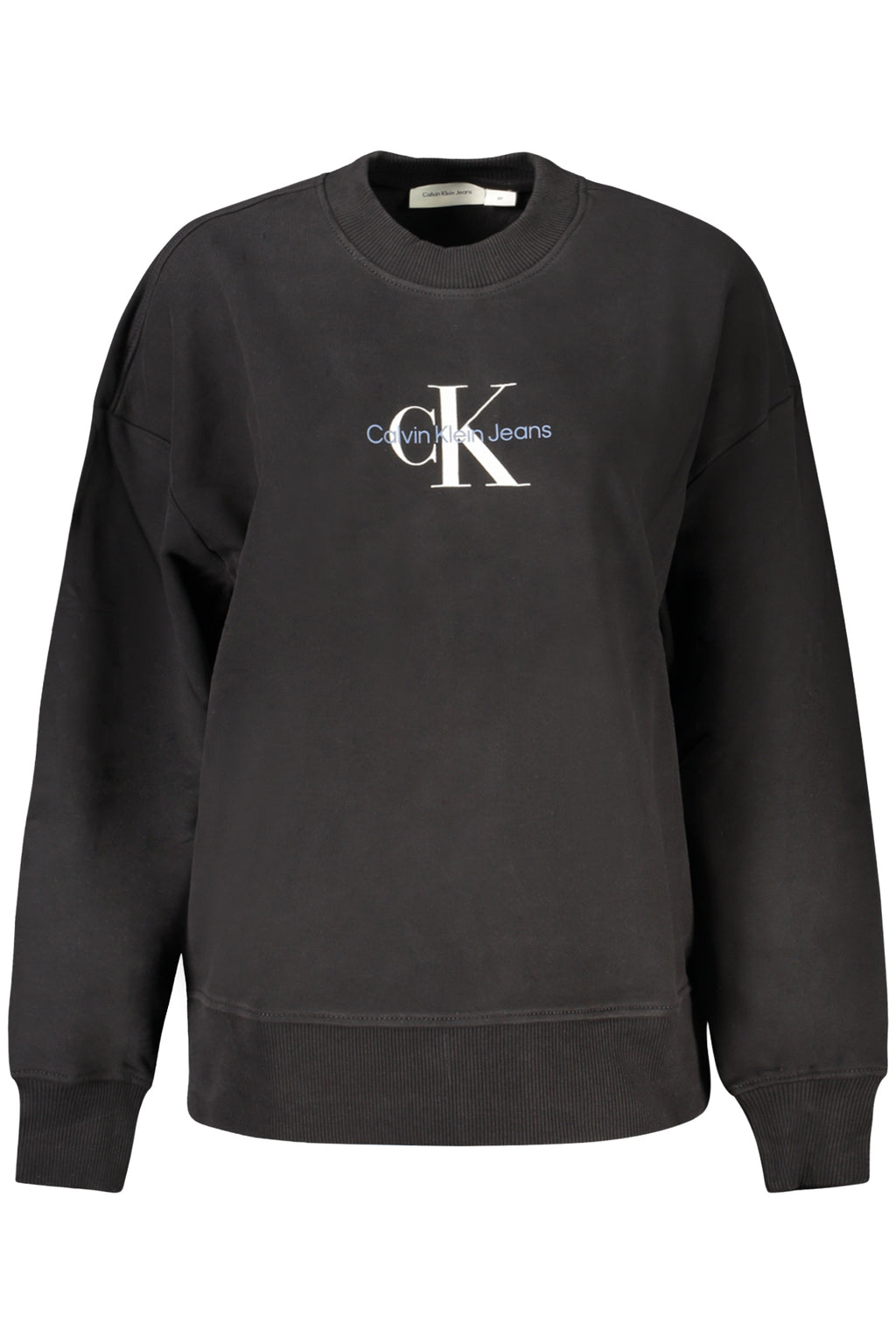 CALVIN KLEIN FELPA SENZA ZIP DONNA NERO