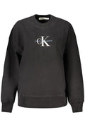 CALVIN KLEIN FELPA SENZA ZIP DONNA NERO