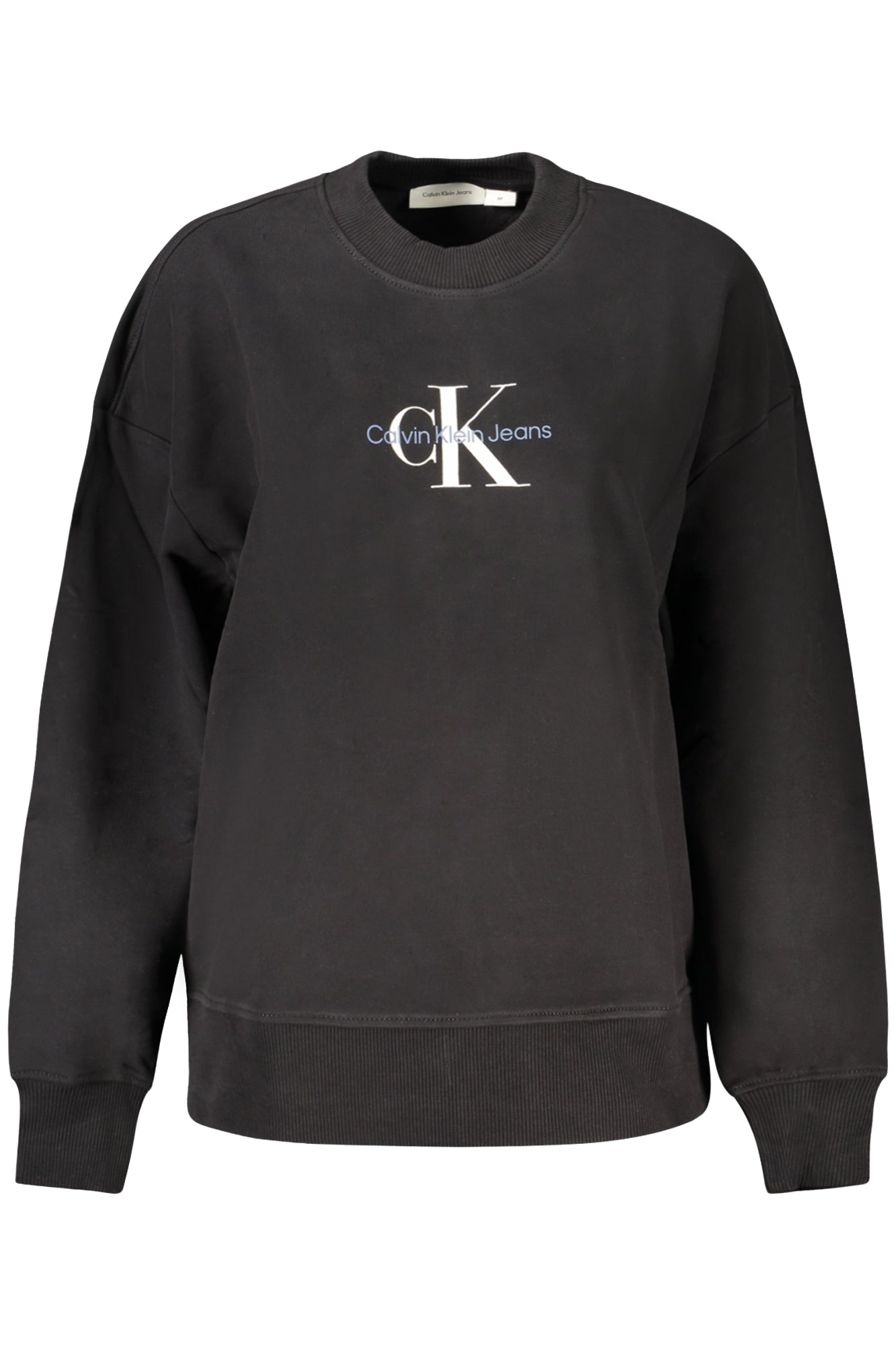 CALVIN KLEIN FELPA SENZA ZIP DONNA NERO