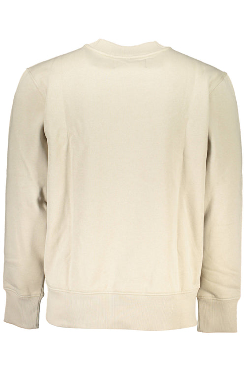 CALVIN KLEIN FELPA SENZA ZIP UOMO BEIGE