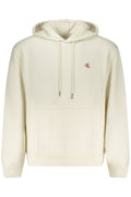 CALVIN KLEIN FELPA SENZA ZIP UOMO BIANCO