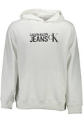 CALVIN KLEIN FELPA SENZA ZIP UOMO BIANCO
