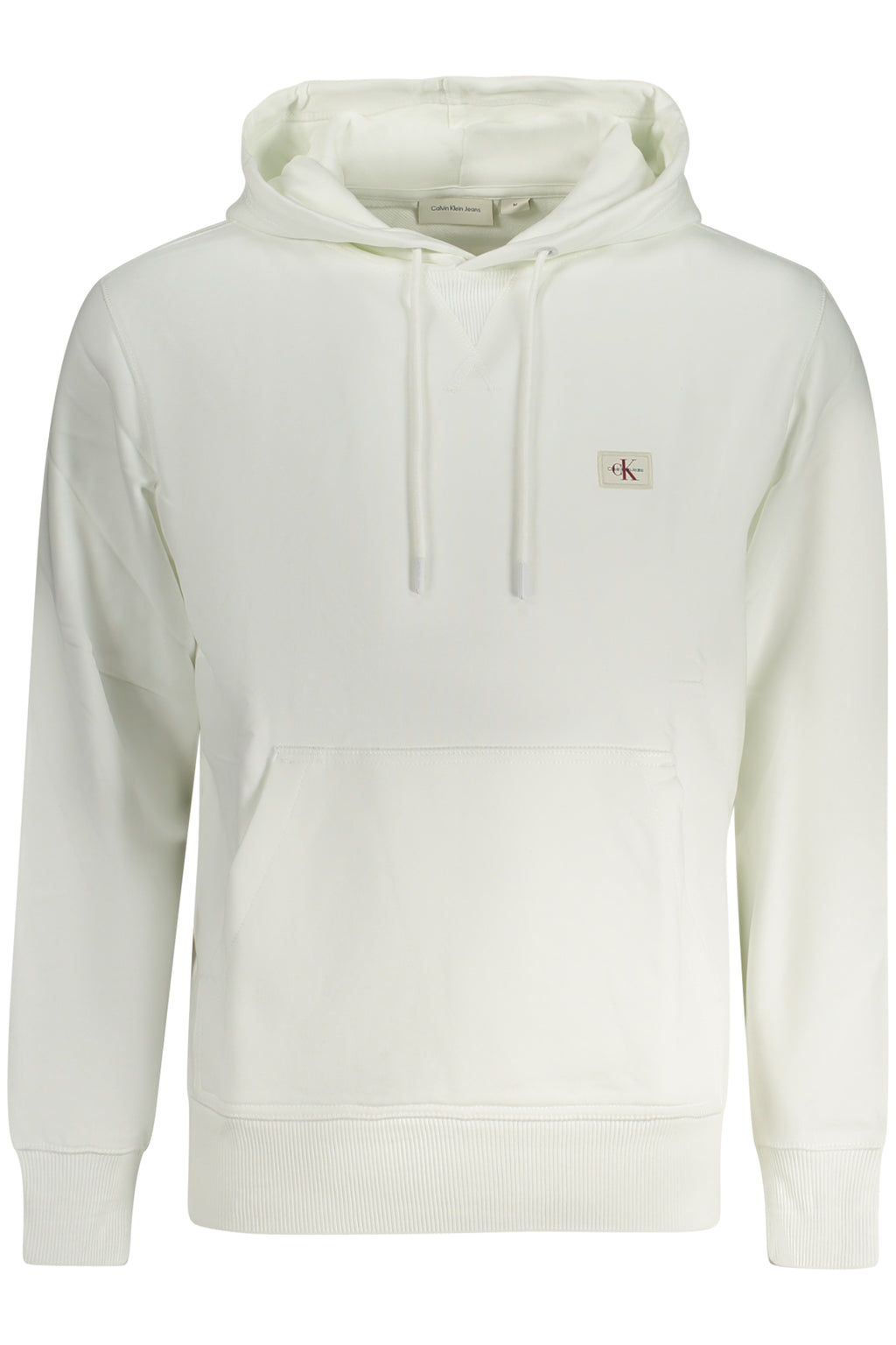 CALVIN KLEIN FELPA SENZA ZIP UOMO BIANCO