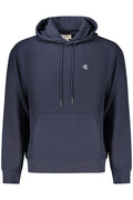 CALVIN KLEIN FELPA SENZA ZIP UOMO BLU