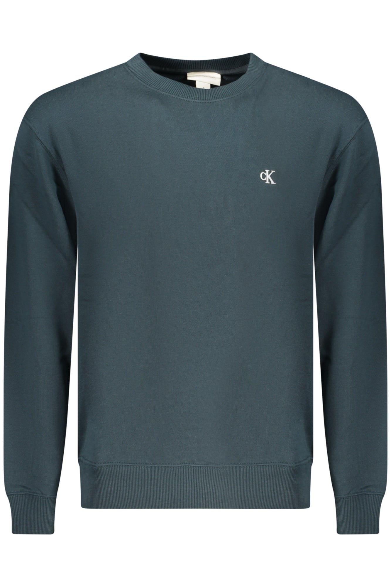 CALVIN KLEIN FELPA SENZA ZIP UOMO BLU