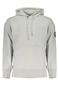 CALVIN KLEIN FELPA SENZA ZIP UOMO GRIGIO
