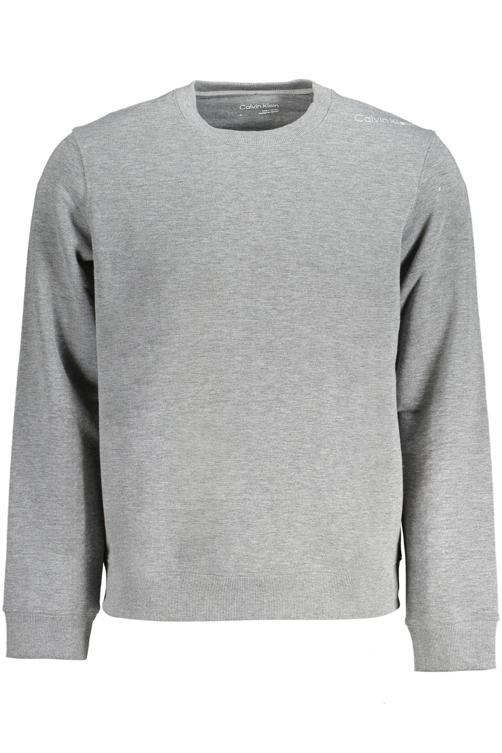CALVIN KLEIN FELPA SENZA ZIP UOMO GRIGIO